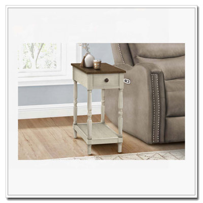 Storage 2 Tier Accent Table, End, Side Table, Nightstand