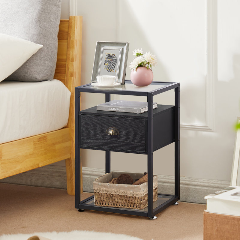 Ensemble de tables de bout Audrinah, Noir
