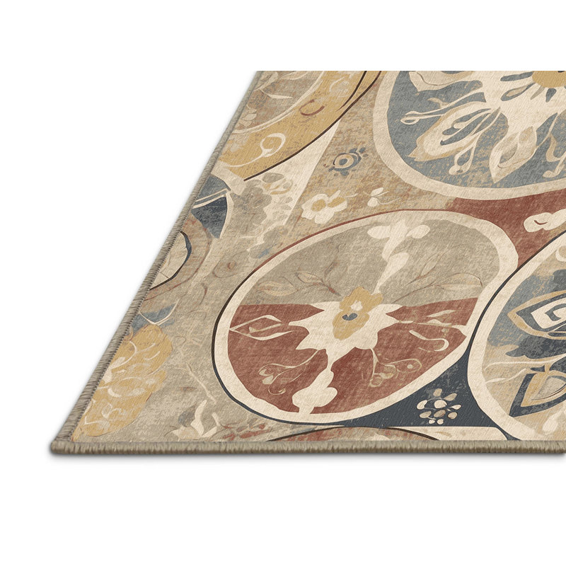 Groovy Line Rug, Square 4'
