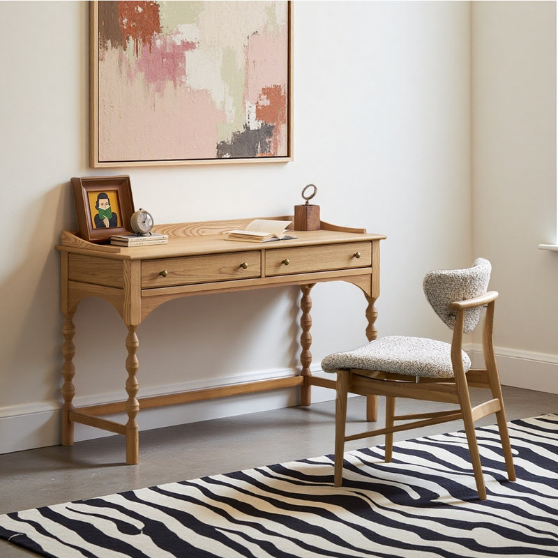 Ensemble de bureau et de chaise de style minimaliste