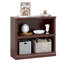 Bibliothèque à 2 niveaux 30 ", étagère de rangement pour bureau à domicile avec tablette réglable-495982566-495297641