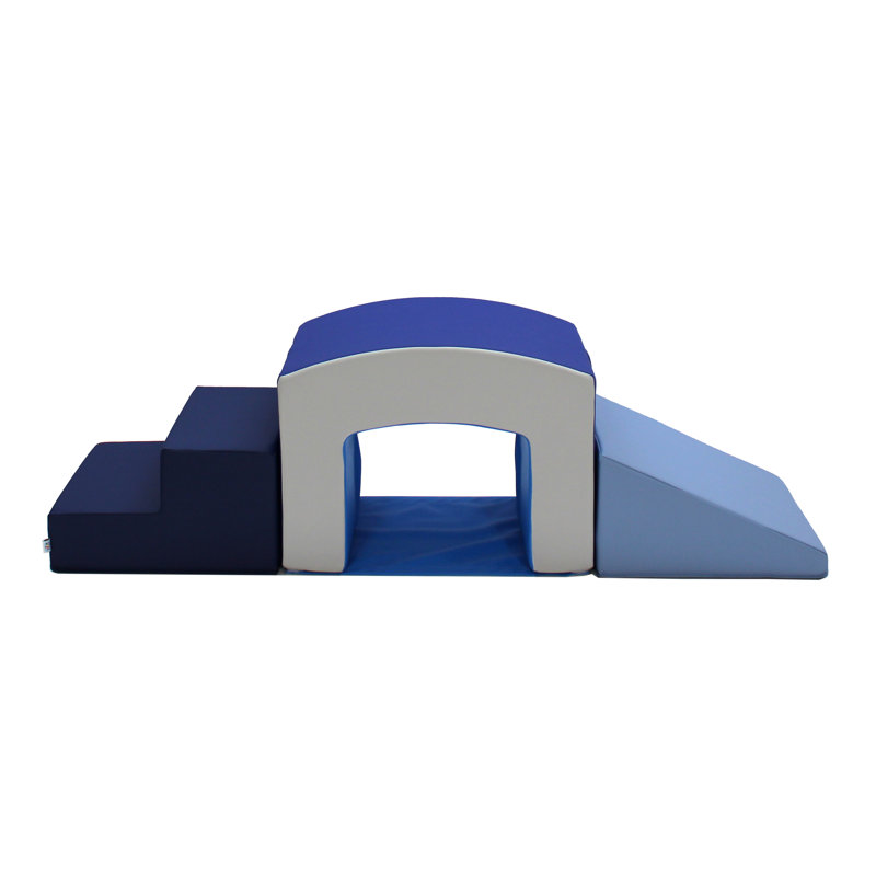 SoftScape Playtime Tunnel Climber, Bleu poudre foncé