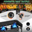 2 - Burner High Pressure Propane Outdoor Stove with Windscreen
