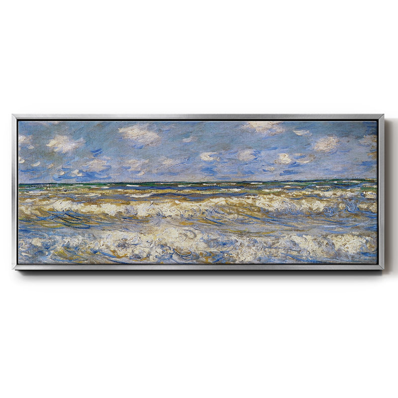Rough Sea, 1881 - Toile encadrée, H 8 po x l 20 po