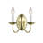Freels Steel Candle Wall Light-33089909
