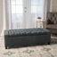 Banc de rangement rembourré avec siège capitonné Ching-19960803