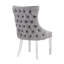 Chaise de salle à manger Denicolais avec revêtement en velours-71197427