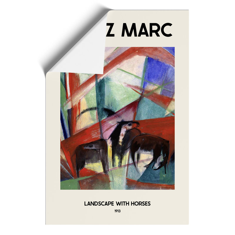 Many Horses - No Frame Print, 59cm H x 42cm W x 0.1cm D