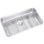 Lustertone 30.5" L x 18.5" W Undermount Kitchen Sink Kit