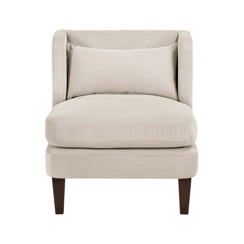 Modern Taupe Accent Chair, Taupe