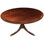Round Mahogany Wood Dining Table