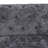 Black Flannelette classical V shape Couch Living Room Sofa Set-75401529