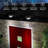 2Pk LED Gutter & Fence Solar Light