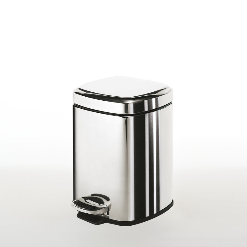 Vesperina Metal Step On Kitchen Trash Can - 3L