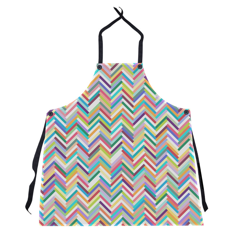 Katelyn Elizabeth Bib Apron, Rainbow Alternate