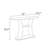 Modern style solid wood console table