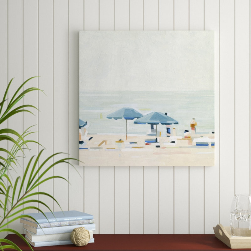 If It's The Beaches I by Emma Scarvey - Wrapped Canvas Painting, 76cm H x 76cm W