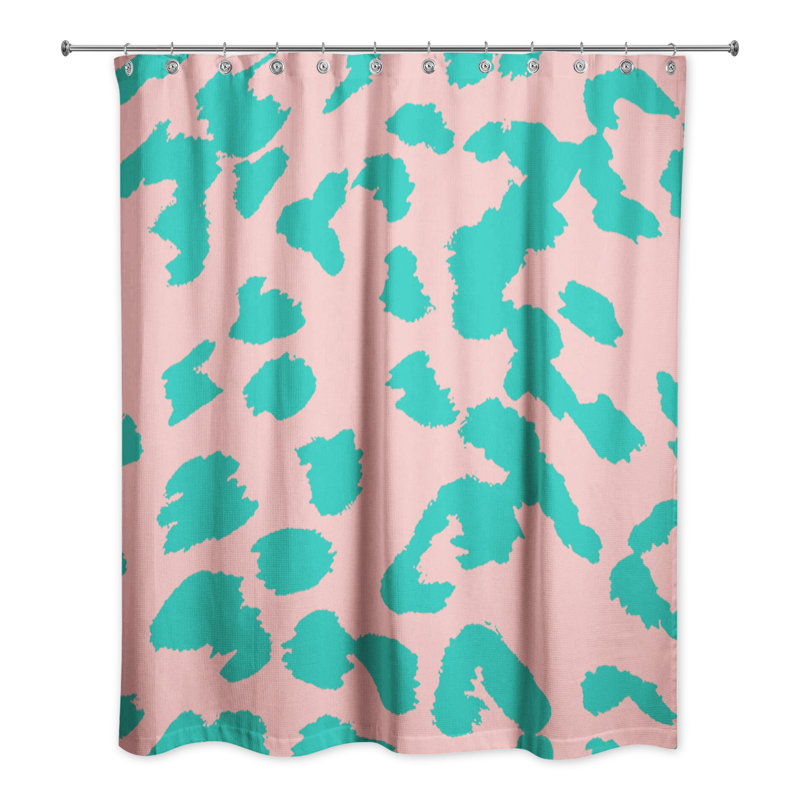 Rideau de douche Roumell, Rose