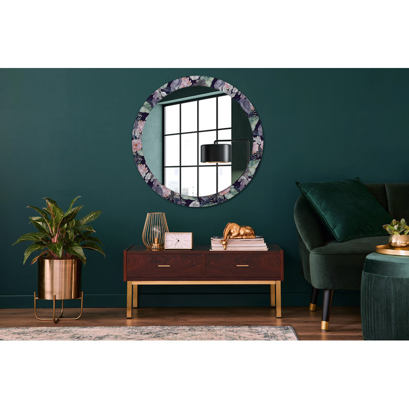 Huldar Glass Flat Wall Mirror