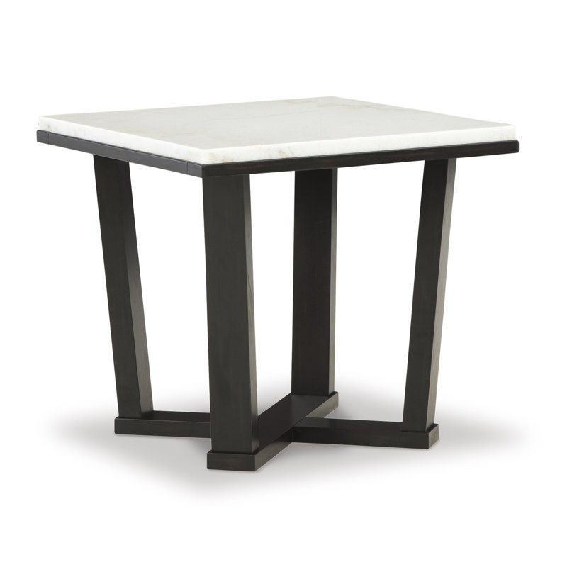 Marble Top End Table