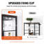 Cabinet/Enclosed Storage Wine Bottle Rack Black
