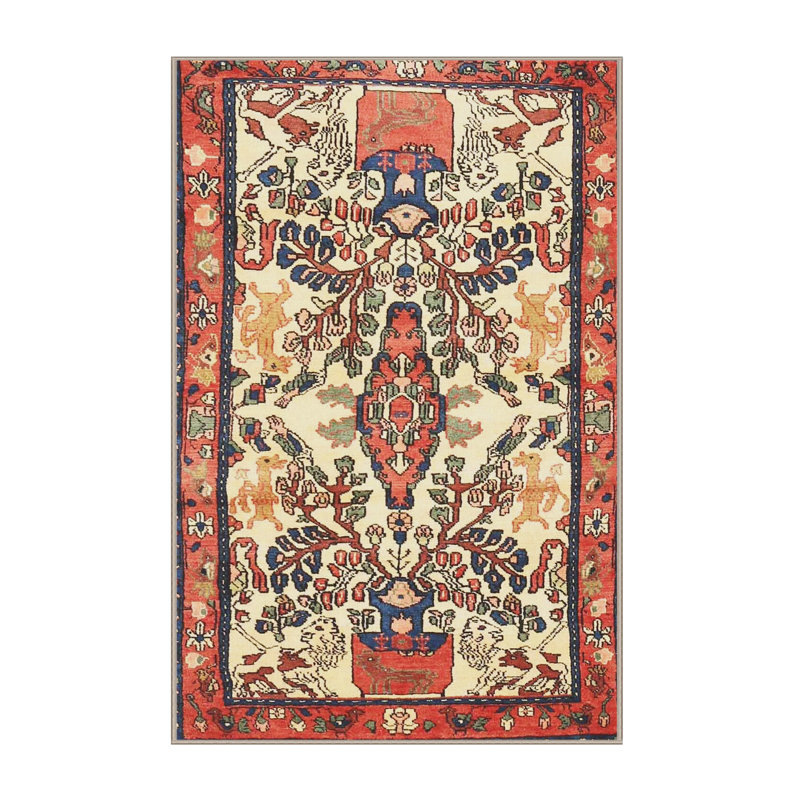 Oriental Indoor Rug, Rectangle 6' x 9'