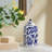Dareese 9.44" Handmade Blue White Chinoiserie Ceramic Ginger Jar/Table Vase