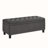 Meshell Linen Blend Upholstered Storage Bench-1278784046