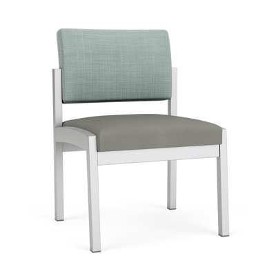Chaise sans accoudoirs en acier Lenox