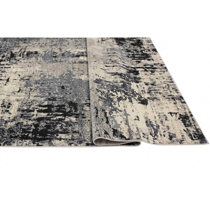 Kelson Abstract Indoor Rug, Rectangle 8'9" x 12'