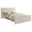 Sloan Sadete Upholstered Platform Bed-94491317-94491314