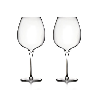 Nambe Vie Pinot Noir Glasses