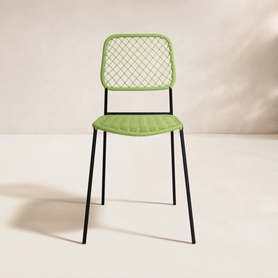 Karega Outdoor Stacking Dining Side Chair