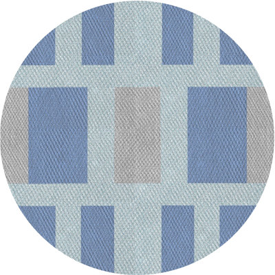 Tapis bleu Antony-James
