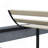 Modern Bed Frame With Adjustable Headboard
