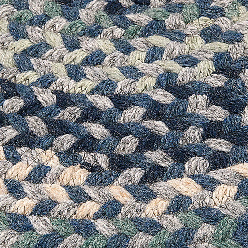 Tapis réversible en laine mélangée Lettie, Rond 6 pi