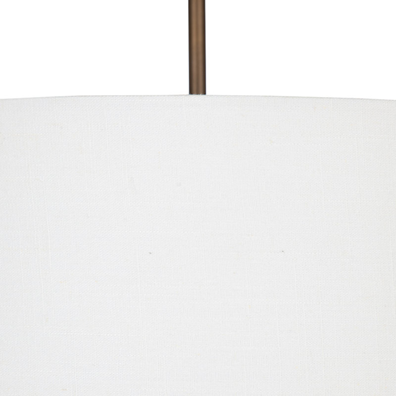 Theresa Semi Flush Mount, Matte Bronze
