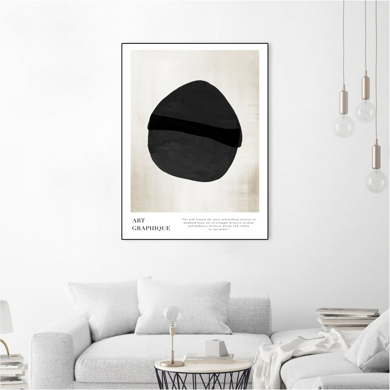 Art graphique, toile encadrée, H 24 po x l 18 po