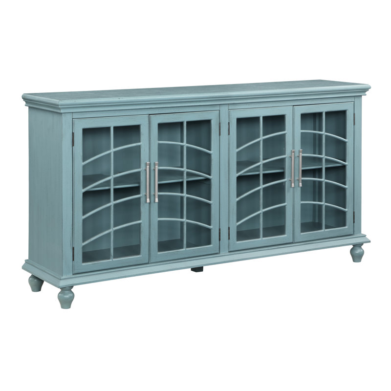 Buffet de 71,75 po de largeur Adalayde, Bleu