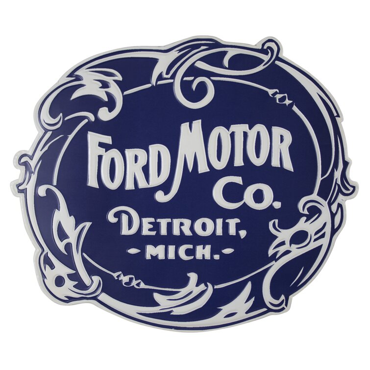Open Road Brands Ford Vinyl Wall Art, 1059928