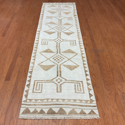 Dakota Fields Handmade Turkish Oushak Wool Runner