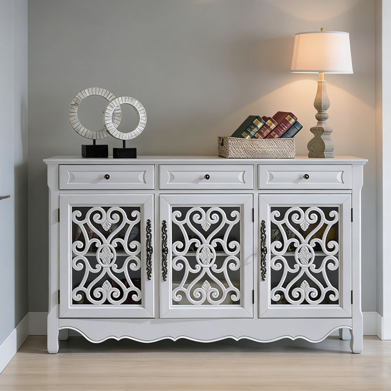 Banc de rangement blanc en bois manufacturé