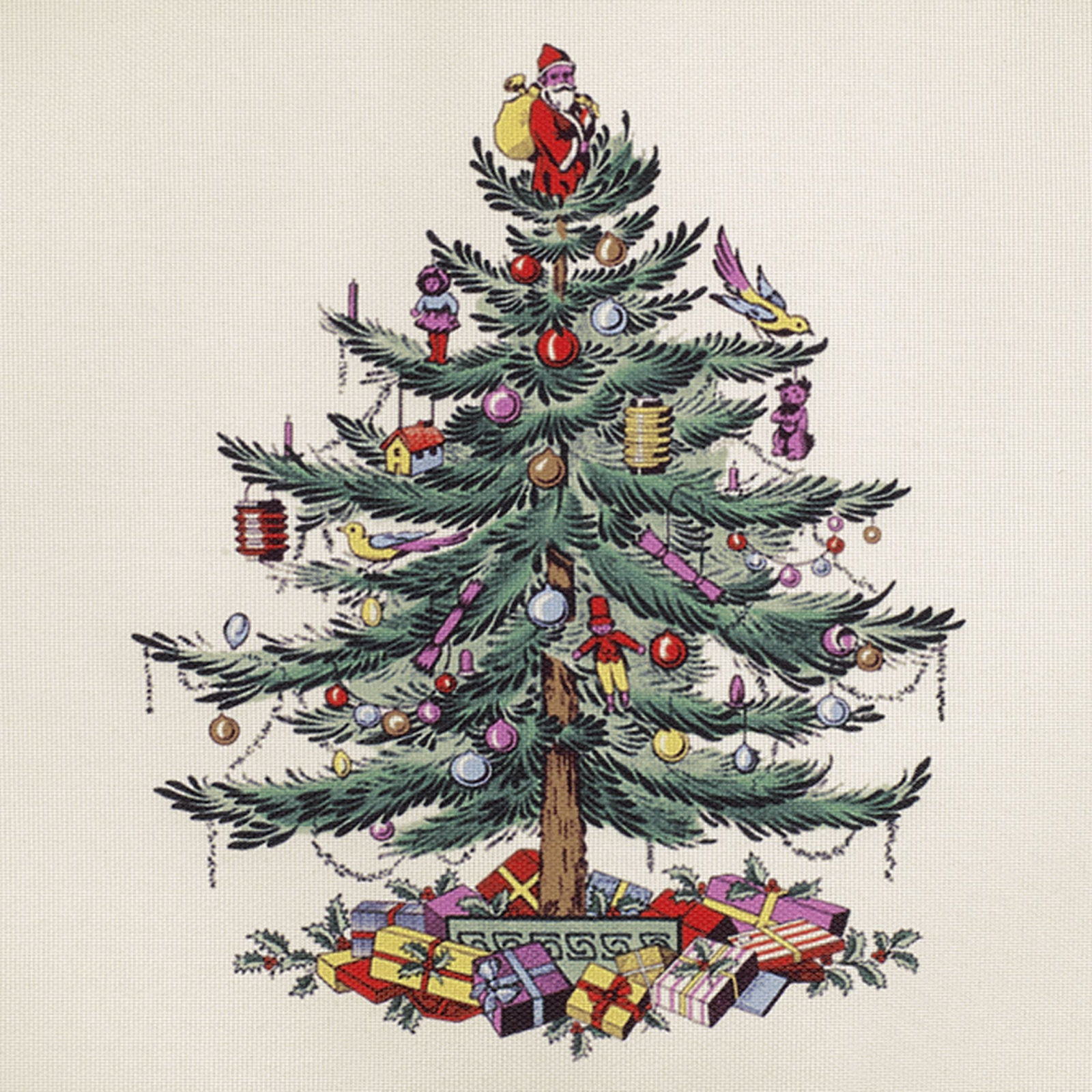Christmas Tree Tartan Napkins