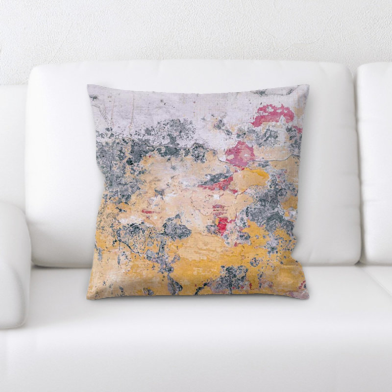 Microsuede Reversible Throw Pillow