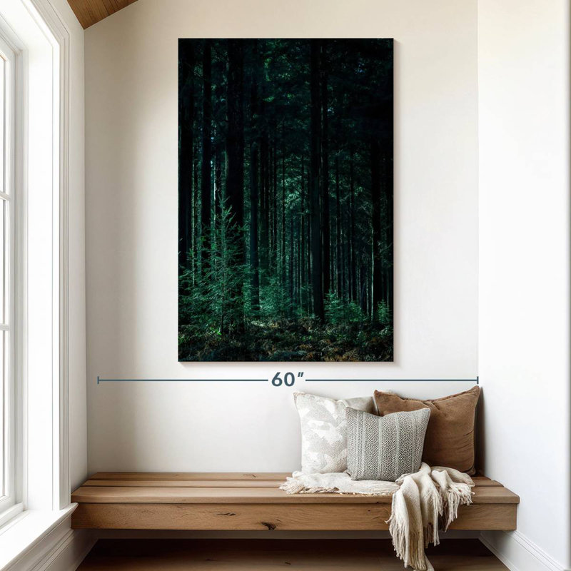 Alvord Deep Green, 51" H x 34" W