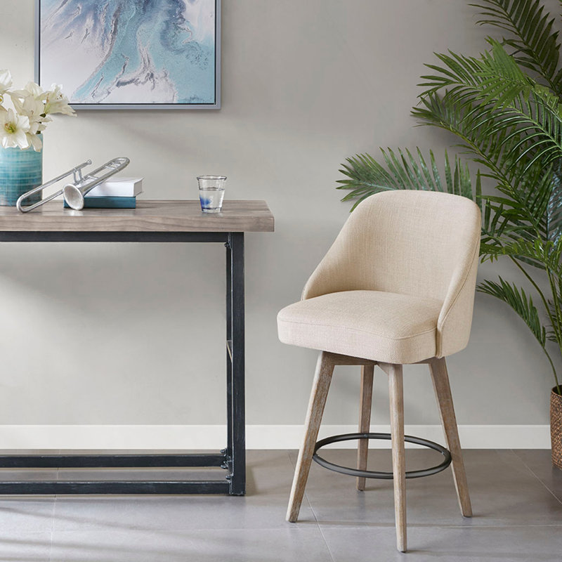 Tabouret de comptoir avec siège pivotant