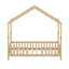 Cadre de lit House avec auvent, lit sur pied, lit House-120095057-120095058