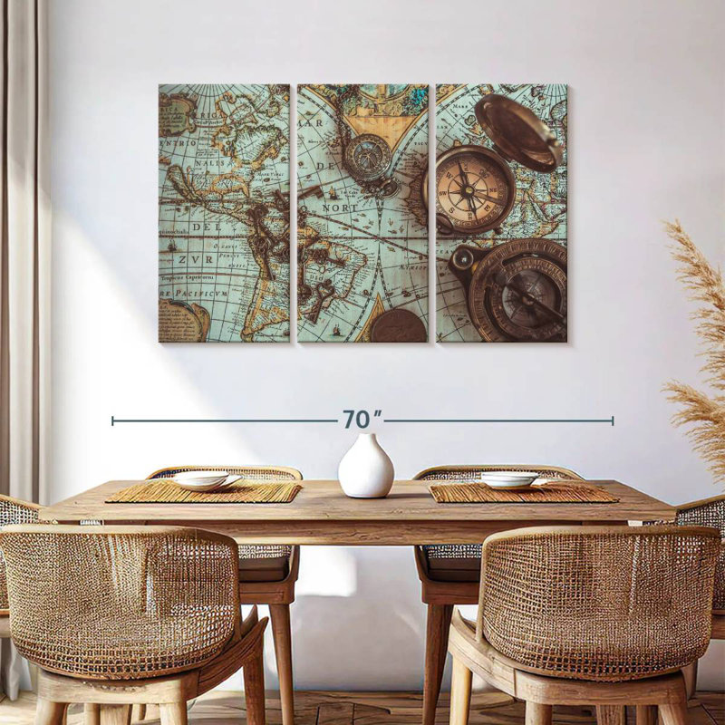 Aletra Maps, 36" H x 57" W