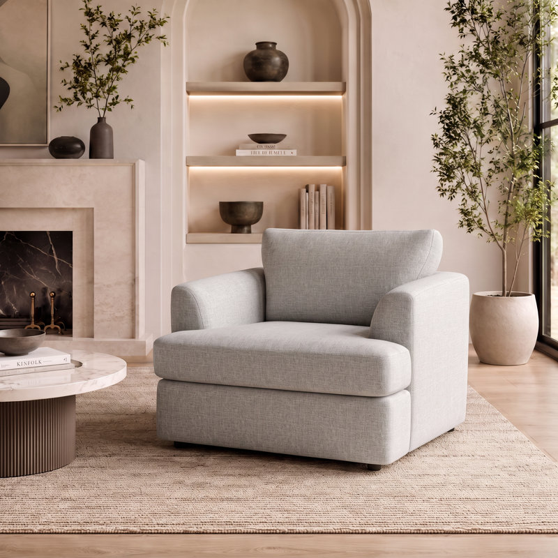 Brooks Binford Accent Chair, Turbo Ash
