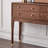 Brown Solid Black Walnut Rectangular Entryway Console Table-1112473018